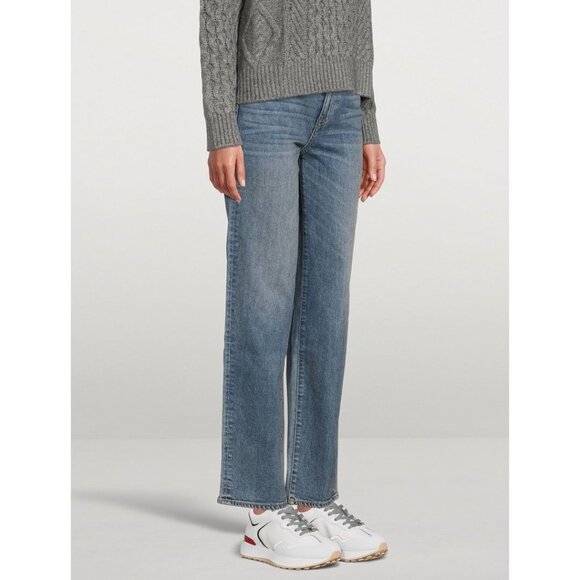 SLVRLAKE London Serial Believer High Rise Stretch Straight Leg Jeans, Size 26 - Picture 2 of 16